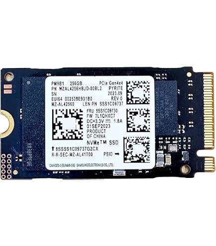 Amazon.com: Samsung SSD 256GB PM991 M.2 2242 42mm PCIe 3.0 x4 NVMe